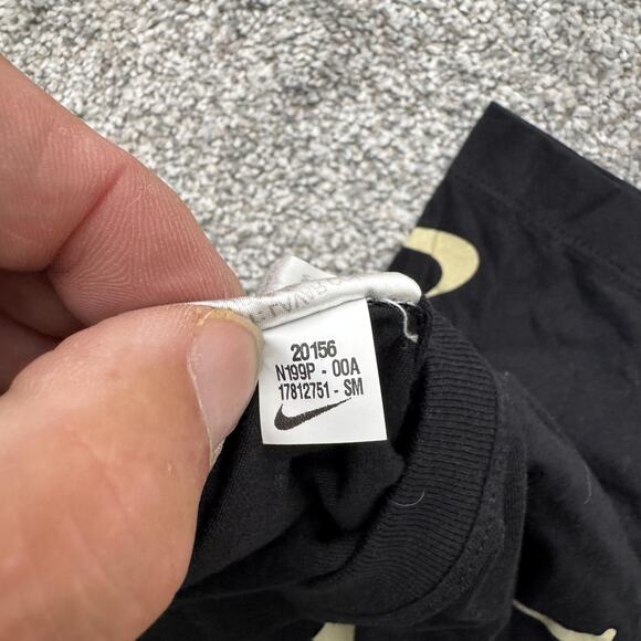 New Orleans Saints Shirt Mens Small Black NFL Football Nike Team Apparel Tee - Picture 12 of 13